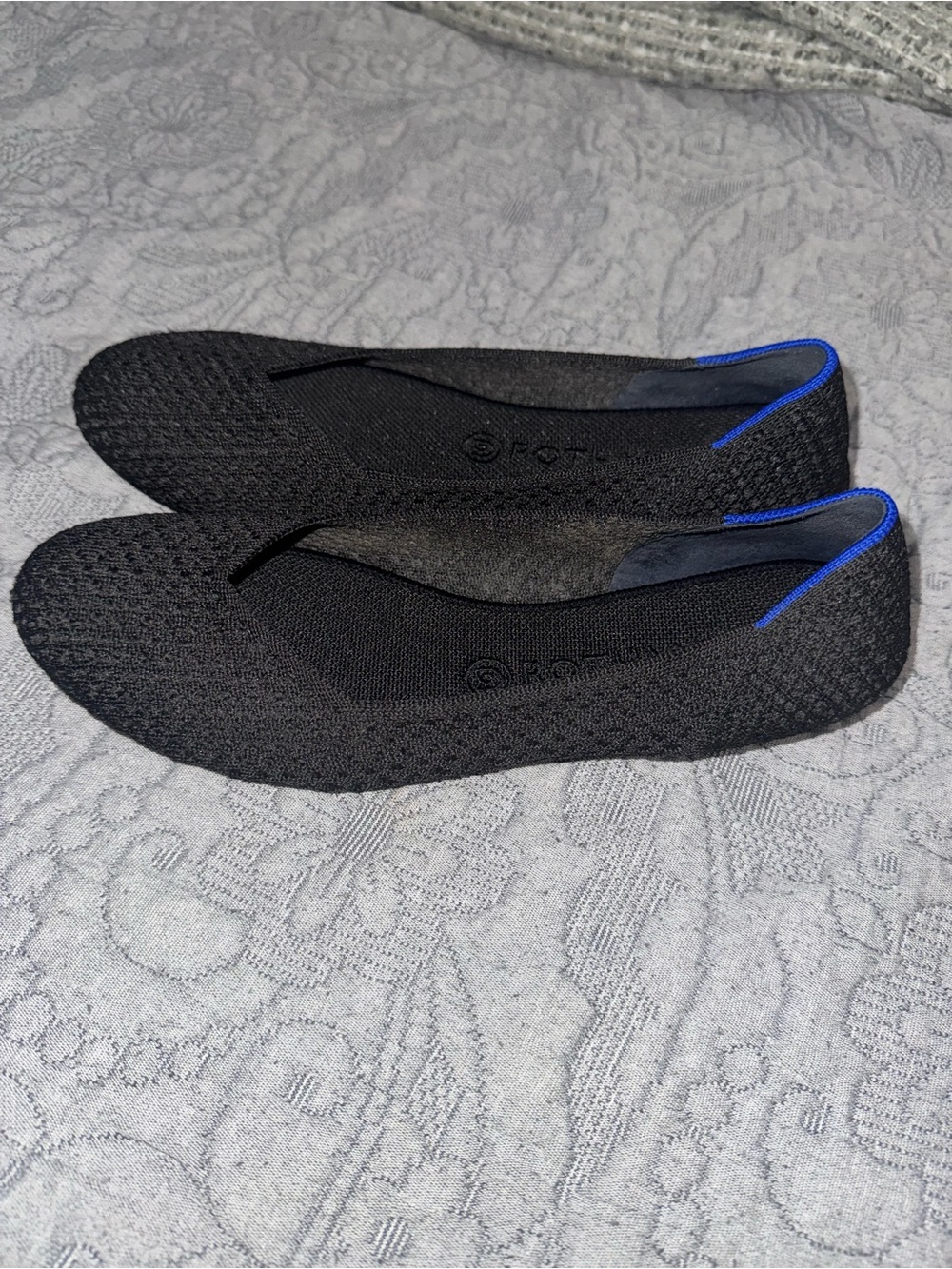 Rothy's The Flat Black Flats 10 Round Toe